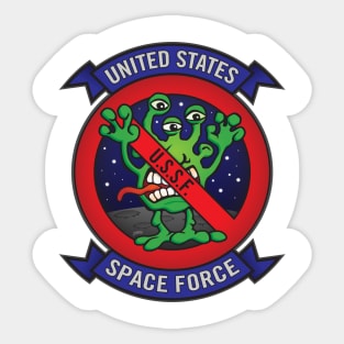 United States Space Force U.S.S.F. Sticker